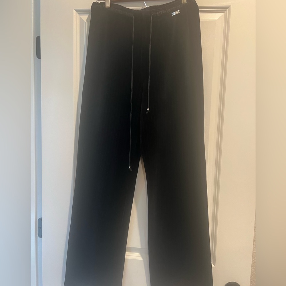 St John Sport Velvet Ribbed Pants